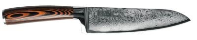 Omoikiri Нож сантоку Damascus Suminagashi Детальное фото товара: Omoikiri Нож сантоку Damascus Suminagashi