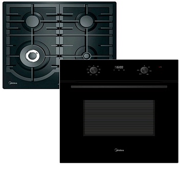 Фото товара: MIDEA MG649TGB + MO67003GB