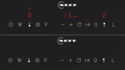 Детальное фото товара: NEFF T13TDF9L8 стеклокерамическая поверхность