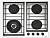 Фото товара: Korting HG 6235 CTX газовая поверхность