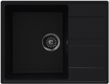 Фото товара: Maunfeld Lacrima 650 MFQS-650B, мойка, гранит, черный