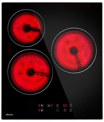 Детальное фото товара: Konigin Libra C453 TBK стеклокерамическая поверхность