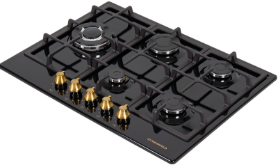 Детальное фото товара: Maunfeld EGHE.75.33CB.R/G газовая поверхность