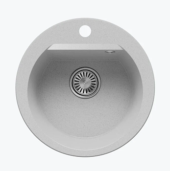 Фото товара: Polygran ATOL-520, мойка, мрамор, светло-серый 314