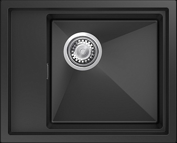 Фото товара: Rivelato NOBILE NB-544-L antracite, мойка, гранит, антрацит