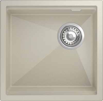 Rivelato LINO LN-454-R beige scuro, мойка, гранит, тёмно-бежевый