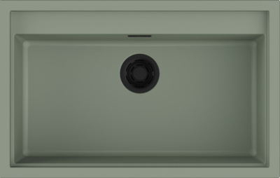 Детальное фото товара: Omoikiri Sintesi 79-WG, мойка, керамика, wind green