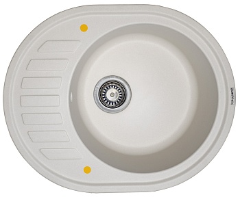 Фото товара: Ecoshtein KREIS OV 620, мойка, гранит, жасмин