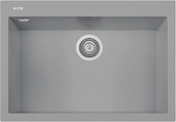 Фото товара: Rivelato ZENO ZN-7650 grigio puro, мойка, гранит, серый