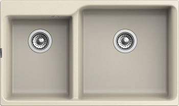 Фото товара: Rivelato AXEL X-90D beige scuro, мойка, гранит, темно-бежевый