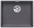 Фото товара: Blanco Subline 500-F, мойка, гранит, темная скала