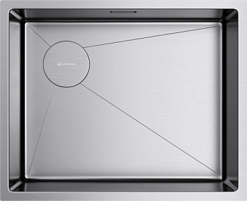 Фото товара: Omoikiri Taki 54-U/IF-L-IN Side SF, мойка, нержавеющая сталь