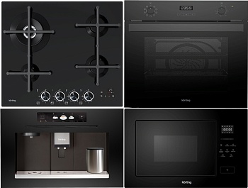 Фото товара: KORTING HGG 6766 ICPTN + OKB 591 CSGN + KMI 827 GN + KCM 9830 BCG