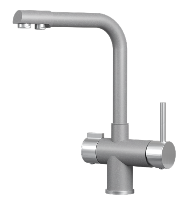 Детальное фото товара: GRANULA 5008 смеситель, гранит, алюминиум