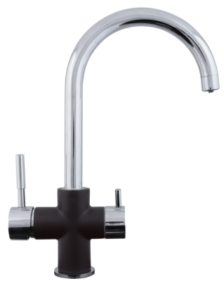 Детальное фото товара: Zigmund & Shtain ZS 1800, смеситель, черный базальт