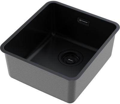 Детальное фото товара: Omoikiri Omi 37-U/I-GB Ultra, мойка, нержавеющая сталь/графит