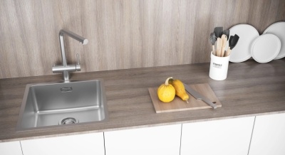 Детальное фото товара: KUCHENSTERN MULTI 45, мойка, нержавеющая сталь