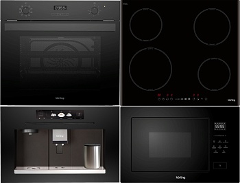 Фото товара: KORTING HI 64540 B + OKB 591 CSGN + KMI 827 GN + KCM 9830 BCG