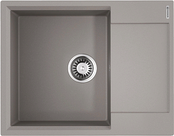 Фото товара: Omoikiri Daisen 65T-GR, мойка, гранит, leningrad grey