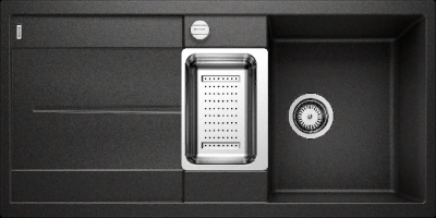 Blanco Metra 6S, мойка, гранит, черный Blanco Metra 6S, мойка, гранит, черный