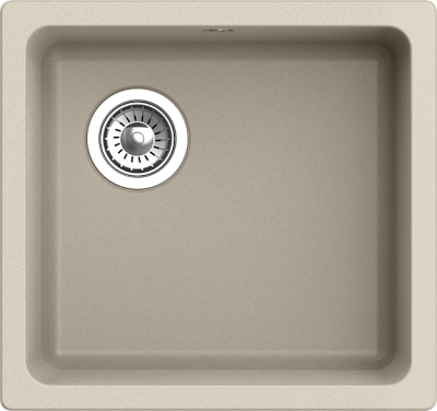 Фото товара: Rivelato BERKANA BK-45 beige scuro, мойка, гранит, темно-бежевый
