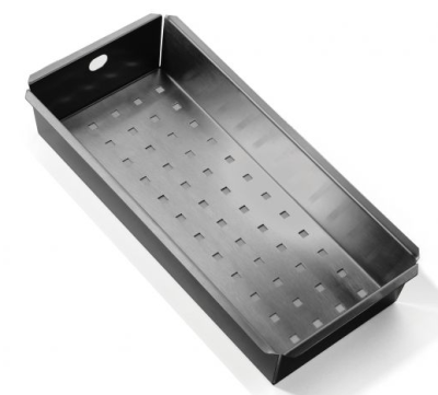 Детальное фото товара: ALVEUS коландер для мойки, нержавеющая сталь Antracite 400X170