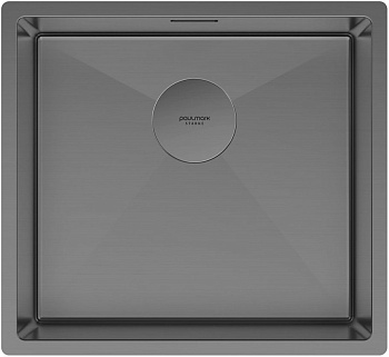 Фото товара: Paulmark NEXT 48 UNI, мойка, нержавеющая сталь, вороненая сталь