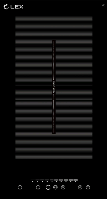 Детальное фото товара: LEX EVI 320 F BL индукционная поверхность