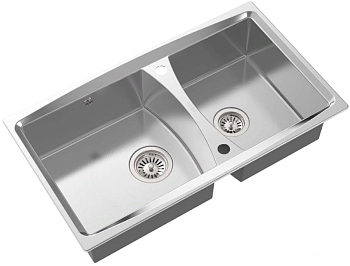 Фото товара: Oulin OL-S8203, мойка, нержавеющая сталь сатин