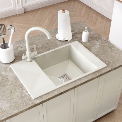 Детальное фото товара: Tolero BLADE 780, мойка, гранит, туман