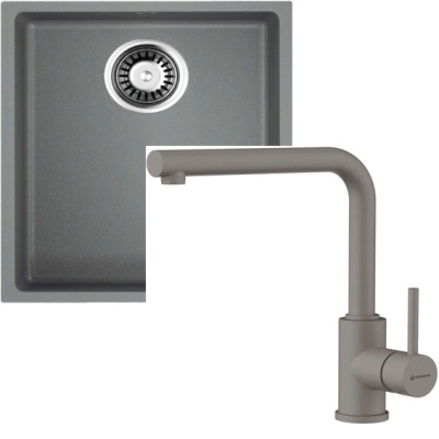 Omoikiri Bosen 38-U-GR + Nakagawa-P-GR leningrad grey
