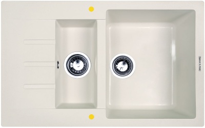 Детальное фото товара: Zigmund & Shtain RECHTECK 775.2, мойка, индийская ваниль  