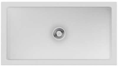 Omoikiri Mikura 83-WH Glossy, мойка, керамика, белый глянцевый