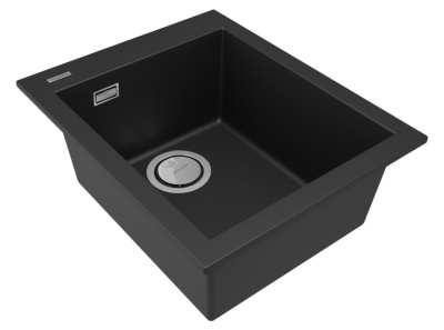 Paulmark DECORATION 41, мойка, гранит, антрацит Детальное фото товара: Paulmark DECORATION 41, мойка, гранит, антрацит