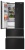 Детальное фото товара: MEFERI MFR70BK TOTAL NO FROST FRENCH DOOR ULTRA