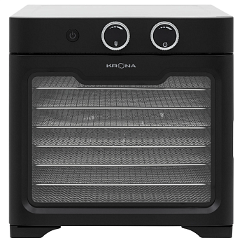 Krona Dorrautomat Black сушилка для овощей и фруктов Фото товара: Krona Dorrautomat Black сушилка для овощей и фруктов