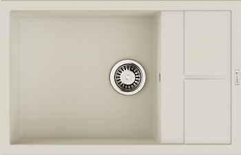 Фото товара: Omoikiri Sumi 78A-LB-WH, мойка, гранит, белый