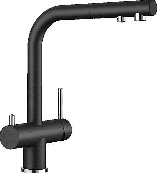 Фото товара: Blanco Fontas-S II, смеситель, гранит, черный