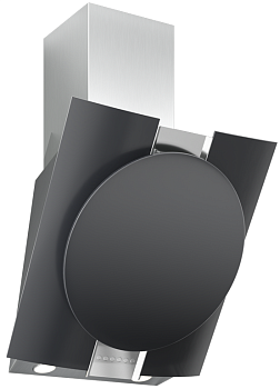 Фото товара: Elikor Графит 80Н-700-Э4Д нерж/стекло черное