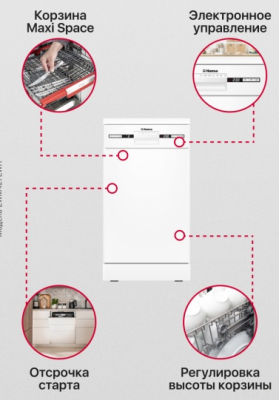 Hansa ZWM427EWH Детальное фото товара: Hansa ZWM427EWH