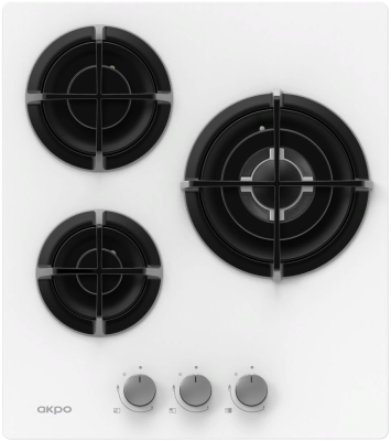 Детальное фото товара: AKPO PGA 453 FGC2 WH газовая поверхность