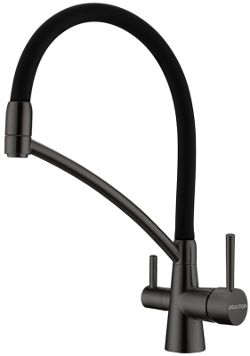 Paulmark SIEGEN, смеситель, вороненая сталь