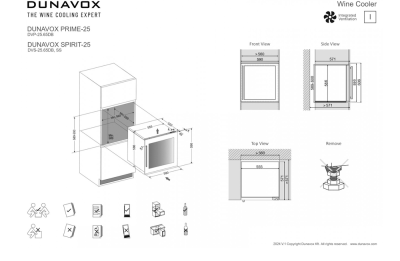 Детальное фото товара: Dunavox DVS-25.65DB