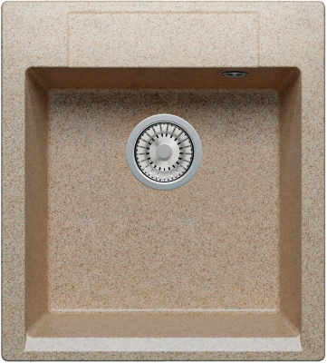Polygran ARGO-460, мойка, мрамор, песочный 302
