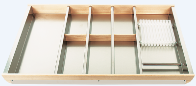 Фото товара: Tecnoinox лоток для столовых приборов Cassetto Portaposate+Portacotelli 90 B50 Legrabox