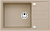 Фото товара: ALVEUS INTERMEZZO 130 GRANITAL BEIGE - G55, мойка, гранит, бежевый (в комплекте с сифоном 1117292)