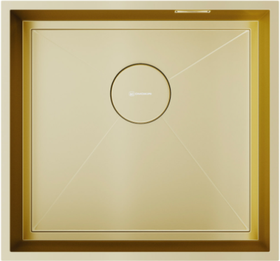 Omoikiri Kasen 48-26 INT LG, мойка, нержавеющая сталь/светлое золото