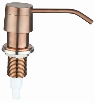 Фото товара: Seaman SSA-011-CS (Copper Satin, PVD, satin) дозатор для жидкого мыла, медь сатин