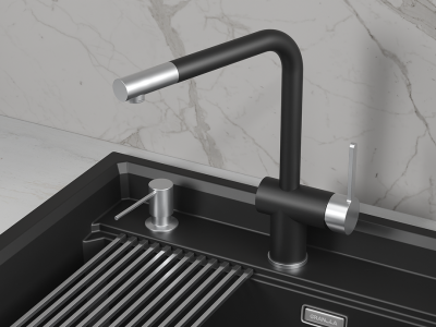 Детальное фото товара: GRANULA 5017 смеситель, гранит, турмалин