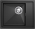 Детальное фото товара: Rivelato NOBILE NB-544-R antracite, мойка, гранит, антрацит